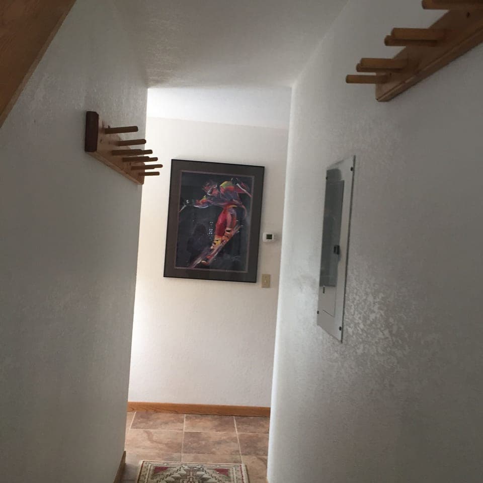 Hallway to the down stairs bedrooms