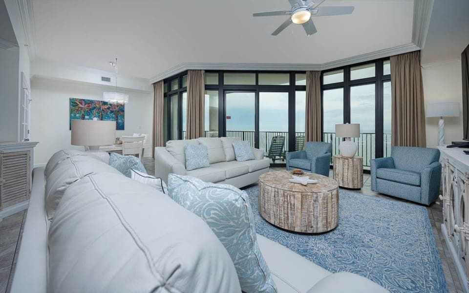 The Oasis 2509 Orange Beach, Alabama, beach front, 3 bedroom condominium