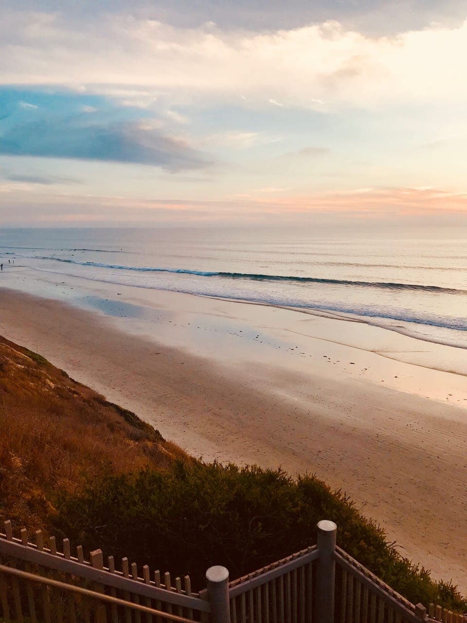 Your steps down to the beach at Sunset