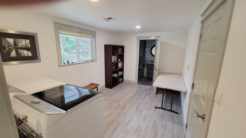 Large capacity washer and dryer