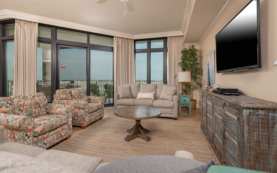 The Oasis 2214 Orange Beach, Alabama, state park view, 3 bedroom condominium
