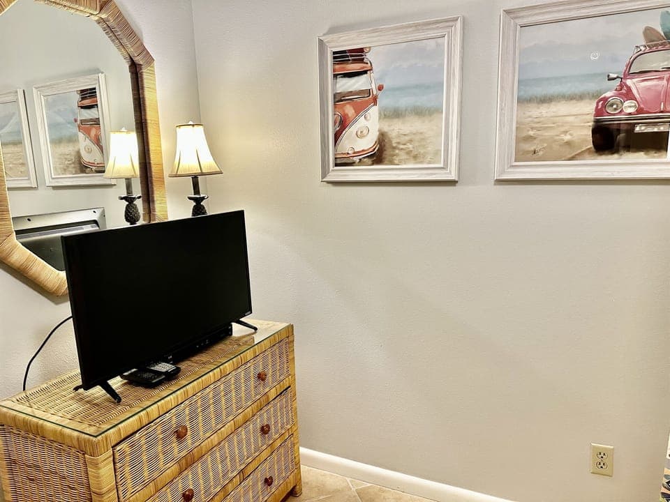 They'll also have storage and a flat screen of their own to enjoy!