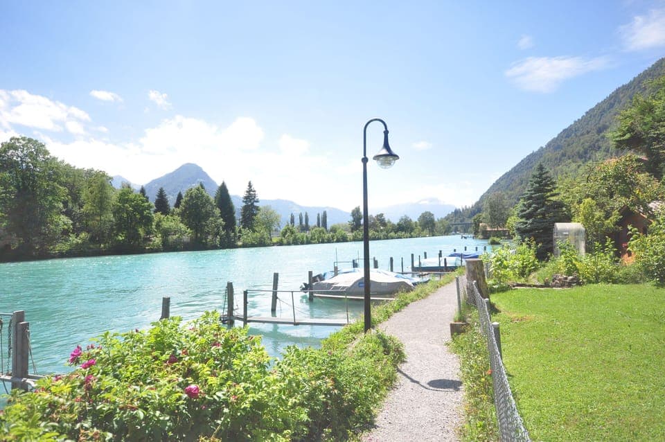 Riverside walk by Boat House