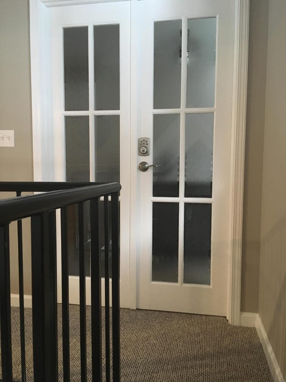 Entrance to upstairs private bedroom 