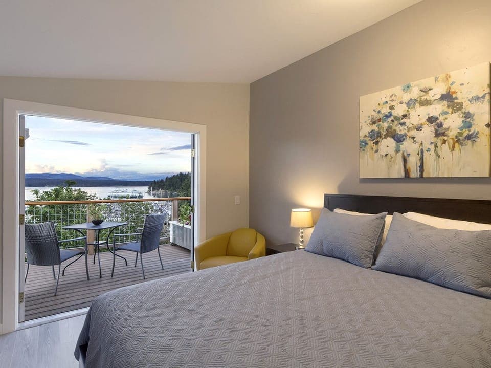 Enjoy the view of the Port of Friday Harbor!