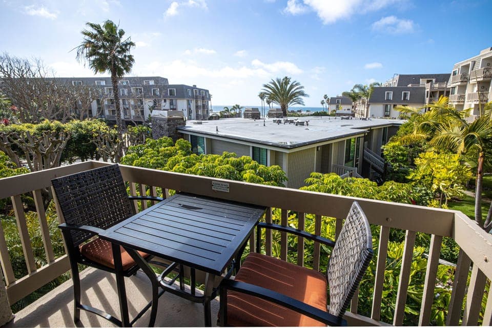 Ocean view from the balcony