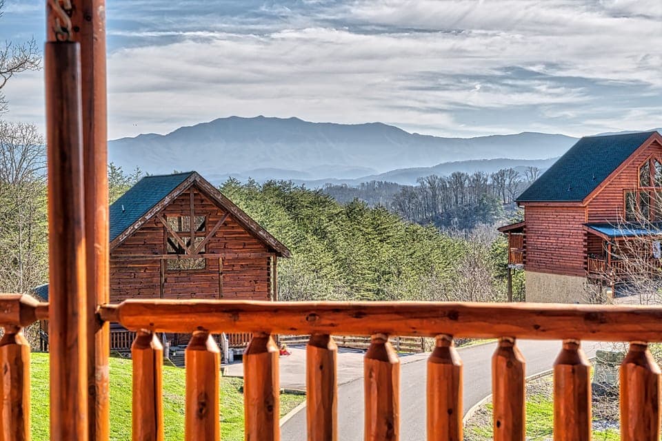 Spectacular View of Mt LeConte