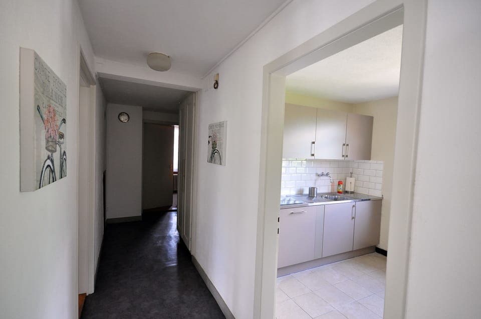 Hallway to first floor apartment