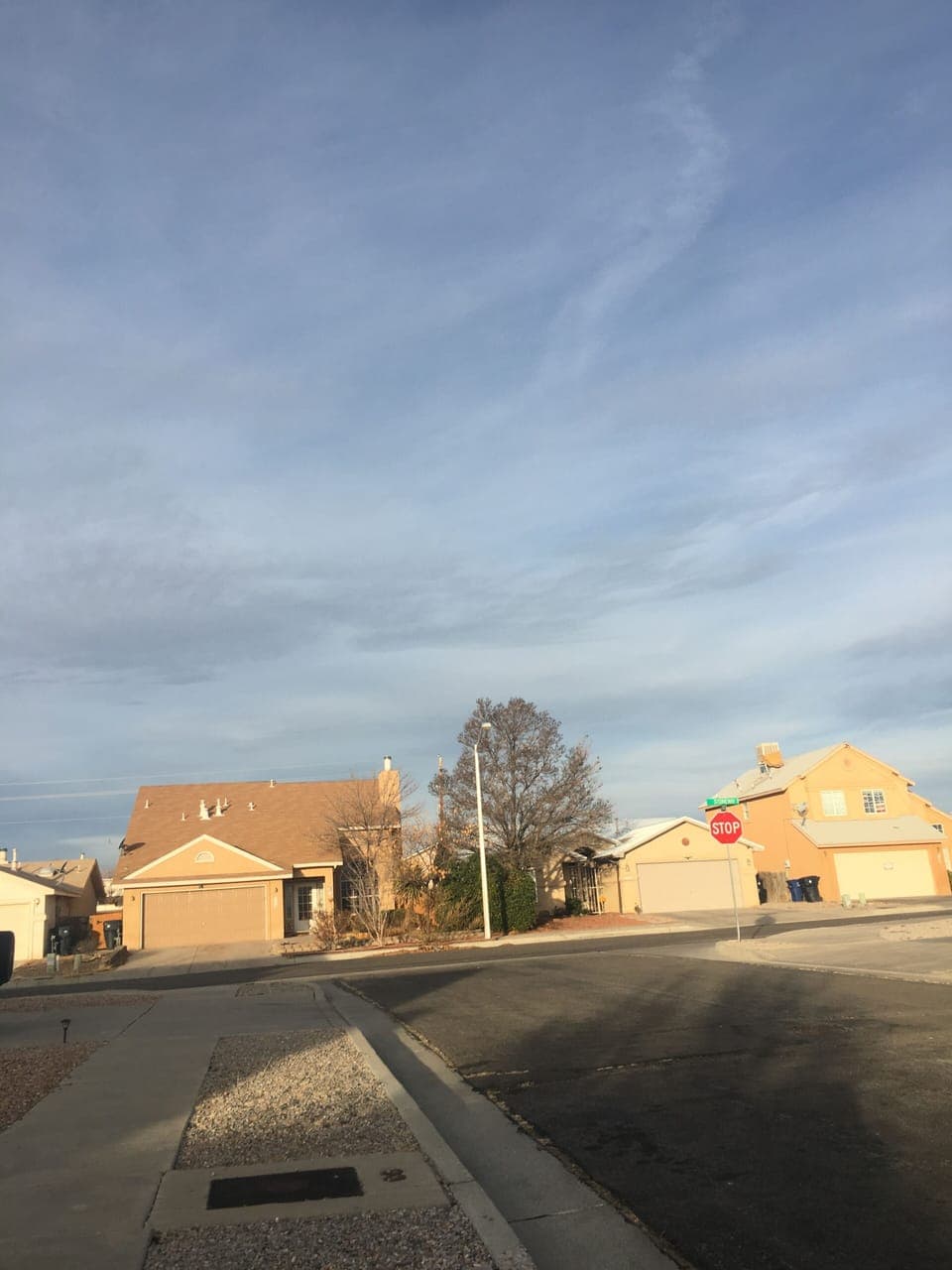 Houses around the area; taken from the driveway
