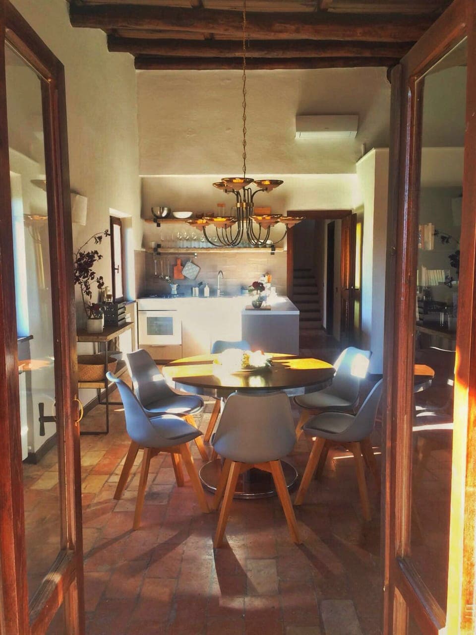 Dinning Room From Terrace Entrance