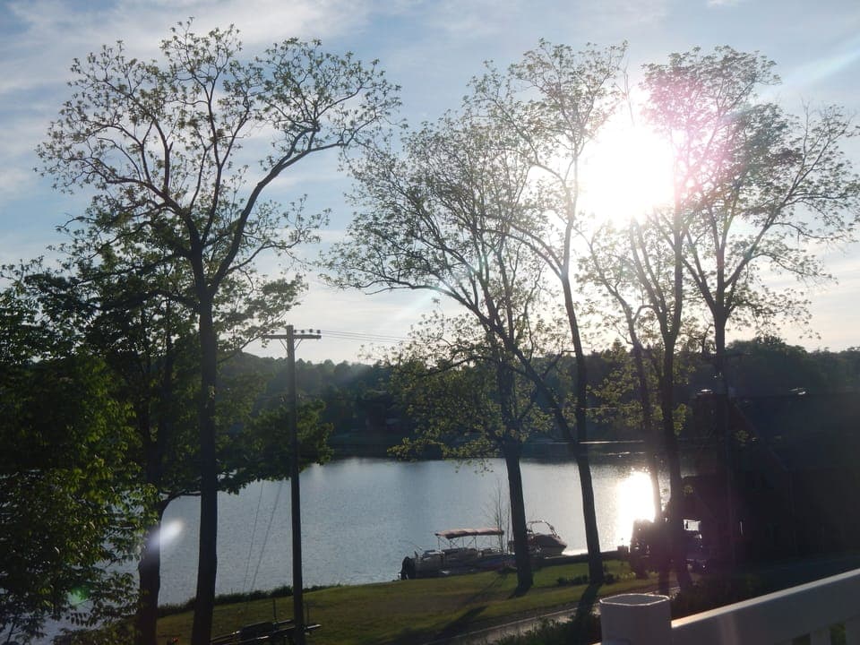 View from the house deck