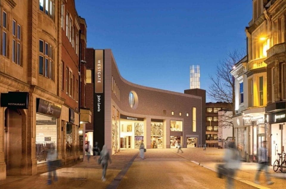 Our apartment is next to Westgate