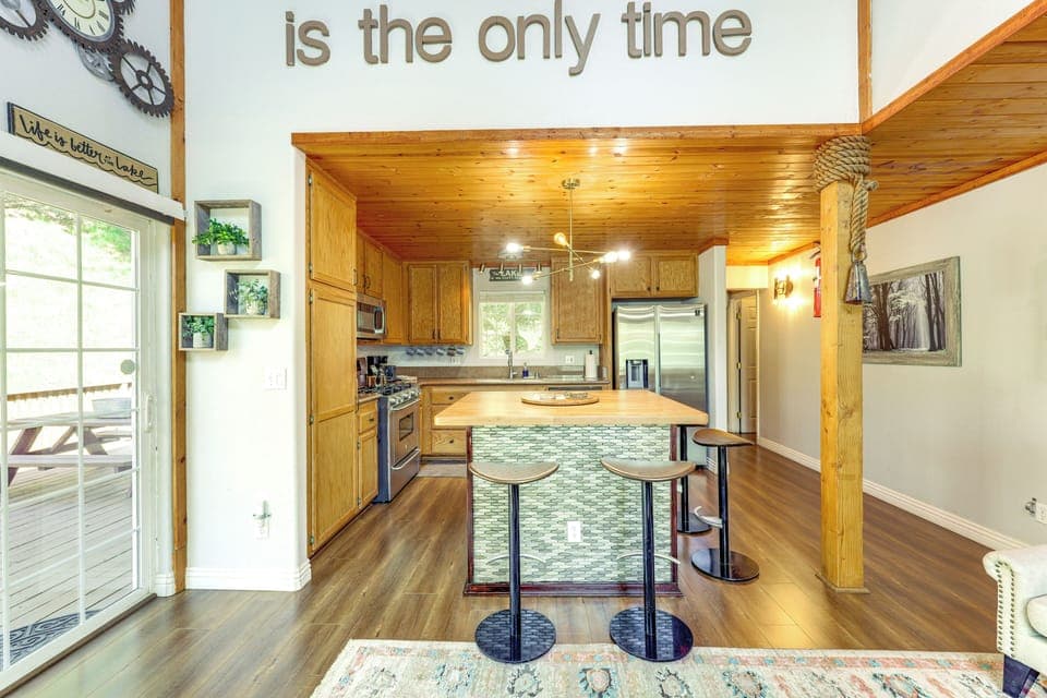 Fully Equipped Kitchen | Breakfast Bar | Cooking Basics