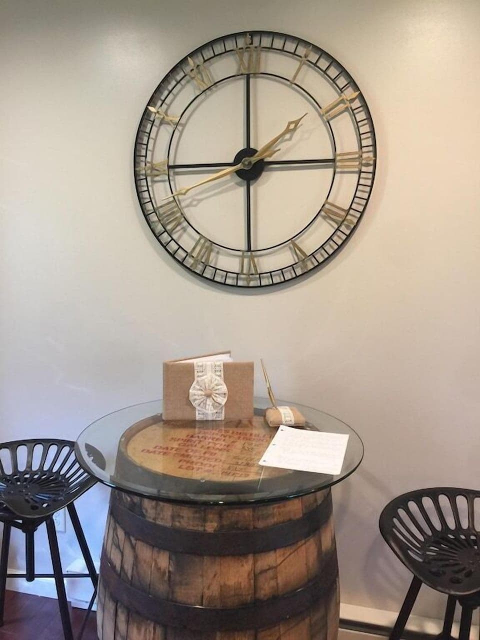 Wine barrel theme