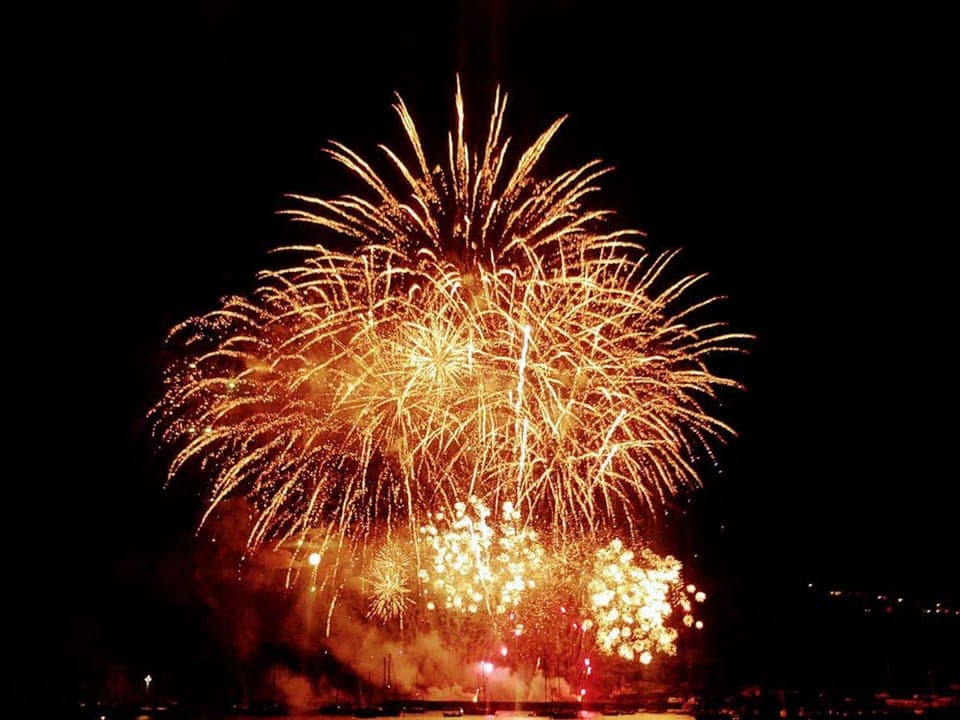 Fowey Regatta Fireworks