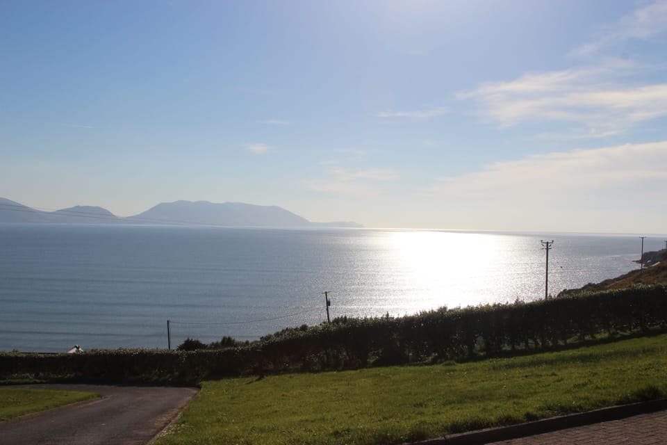 View to the bay from the drivway