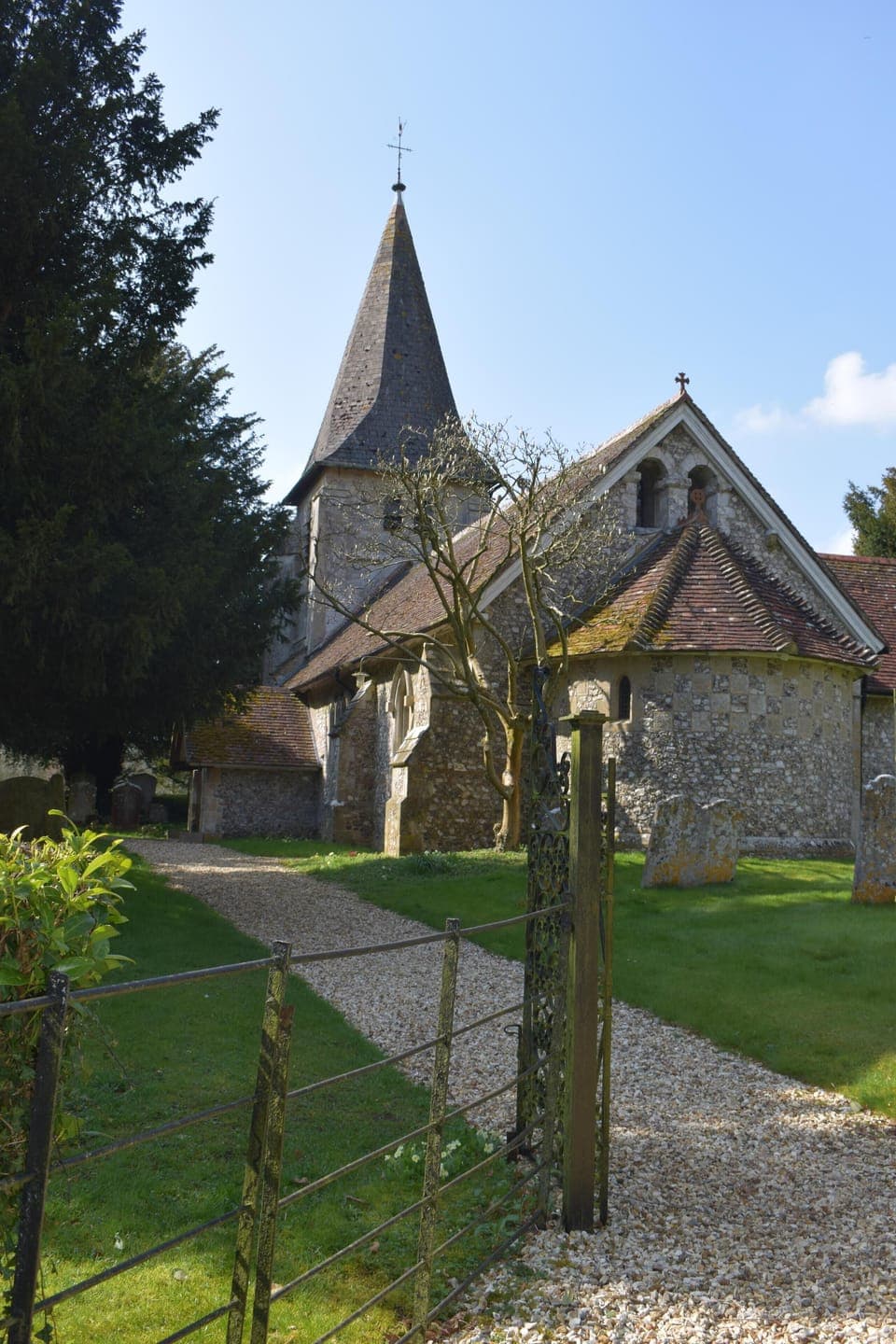 Village church at Tangley