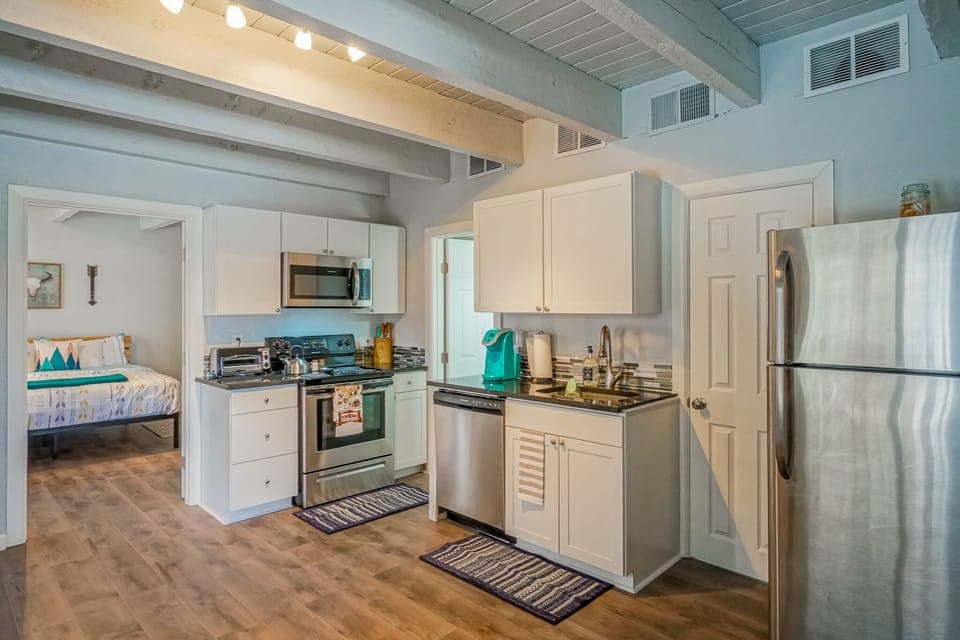 Dishwasher, oven/stove,microwave, keurig, toaster oven, fridge