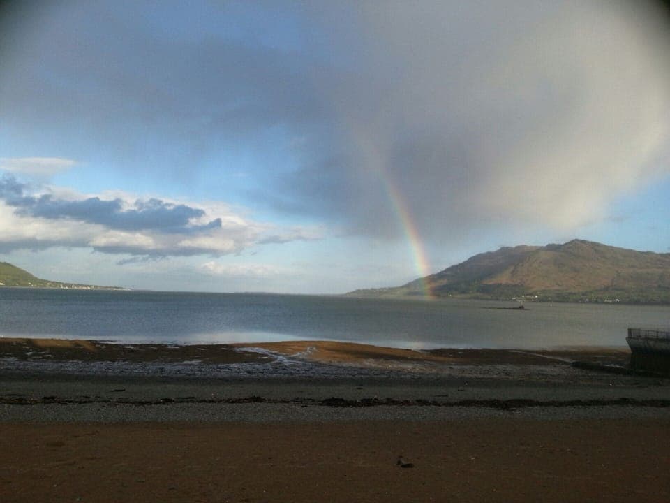 rainbow on the bay