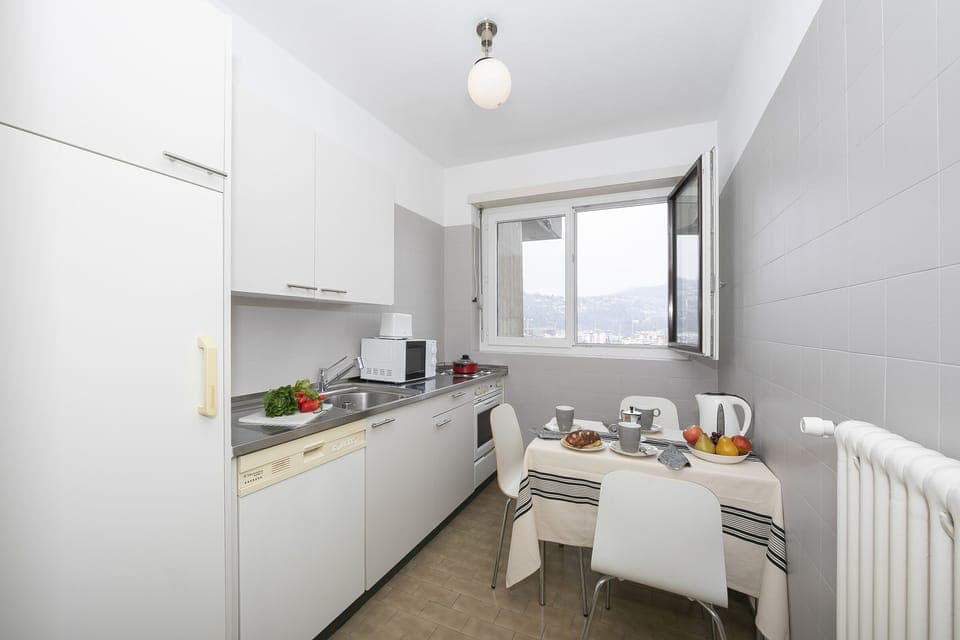 Kitchen and dining area