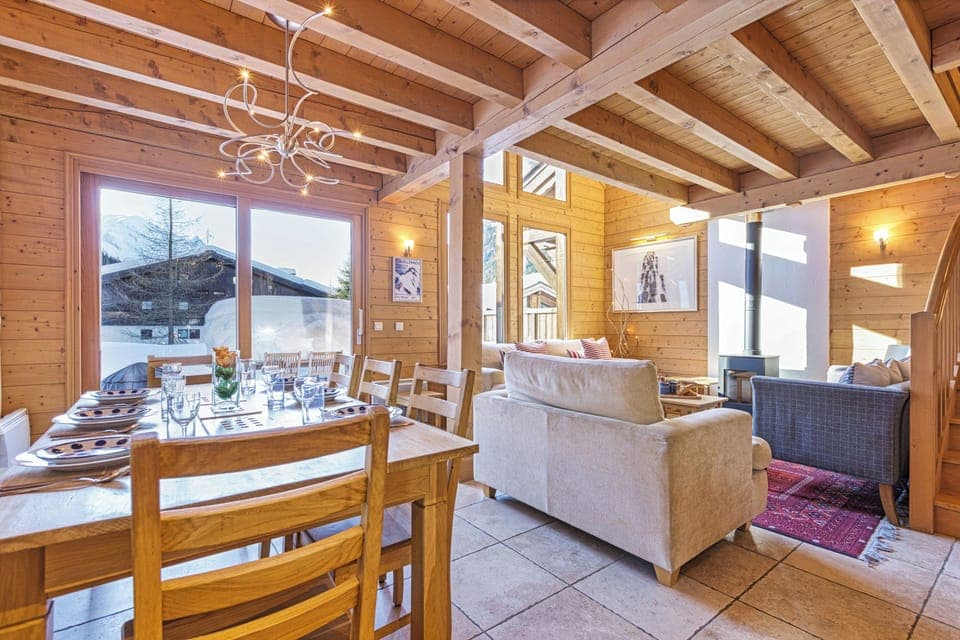 Living and dining room