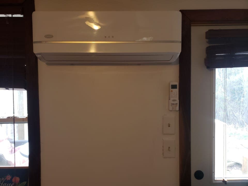 Recently added heating and cooling wall units in each bedroom and 1 downstairs 