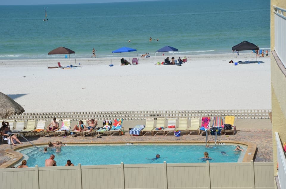 view from balcony