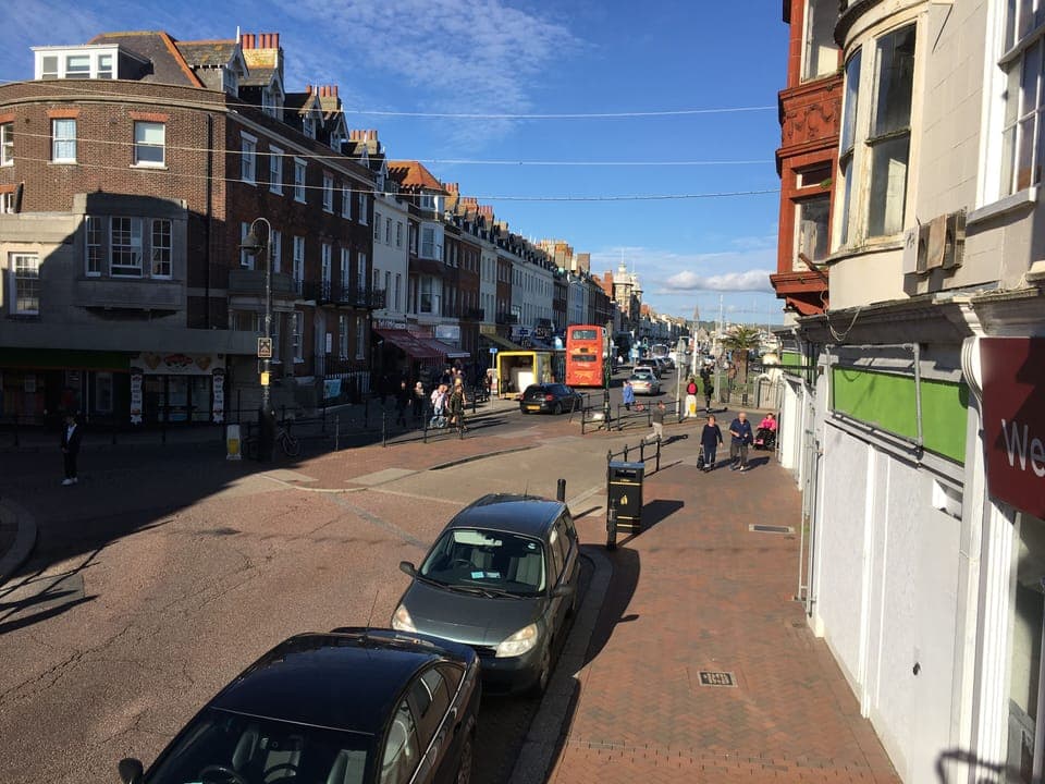 Esplanade view from Dining room