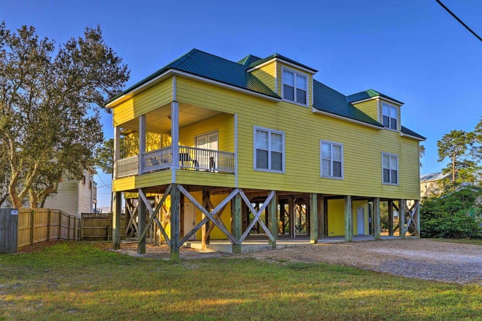 Orange Beach Vacation Rental | 3BR | 2.5BA | 3,800 Sq Ft | Steps to Access