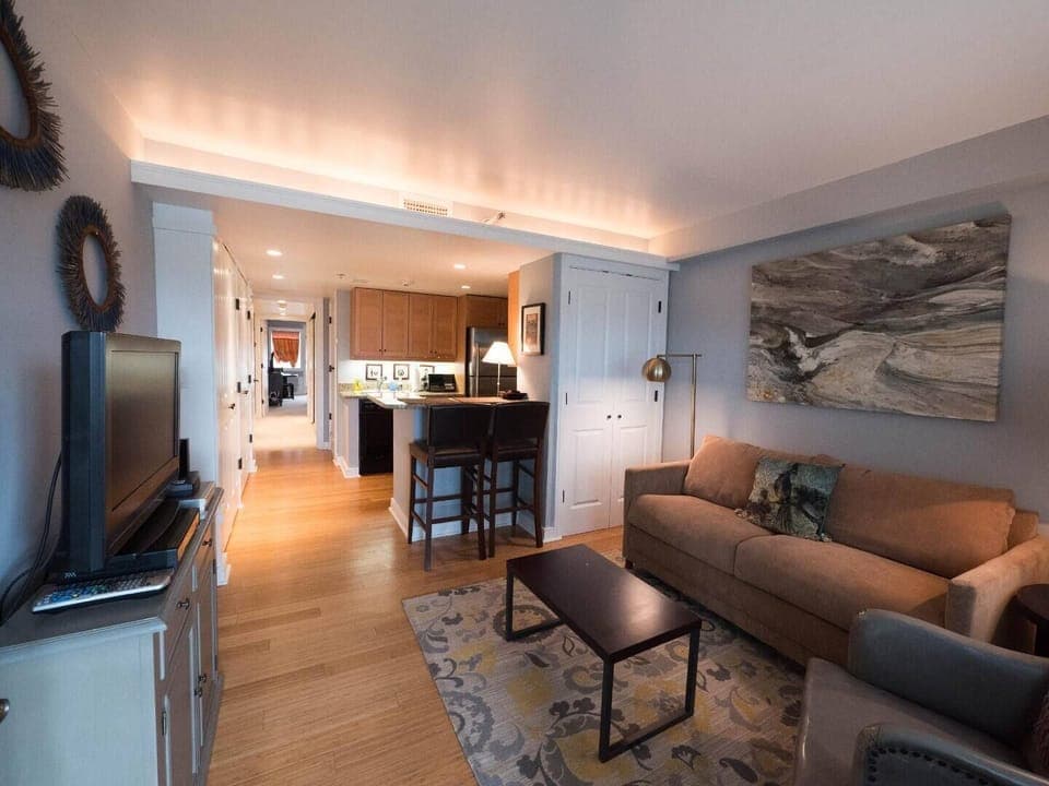 Come home from a night out or day on the town and chill with all the comforts of home