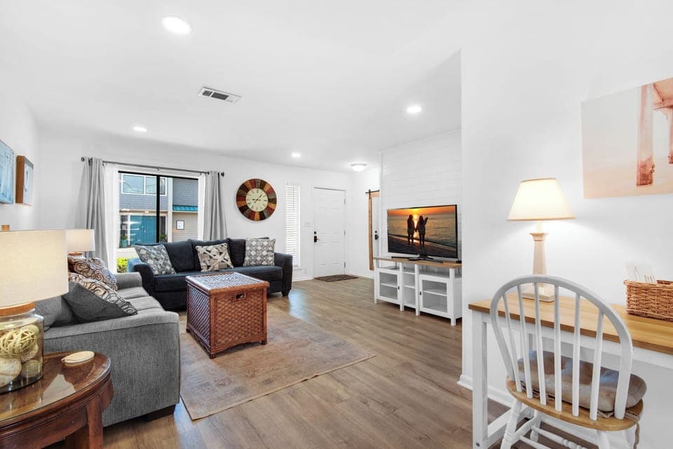 Spacious and open