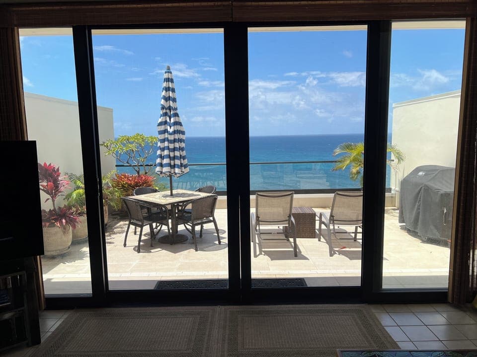 Lanai from Living Room.