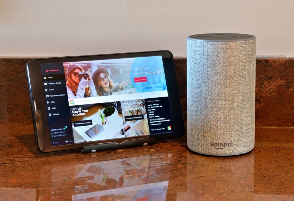 Technology - Each of our homes are equipped with a welcome tablet and an Amazon Echo.