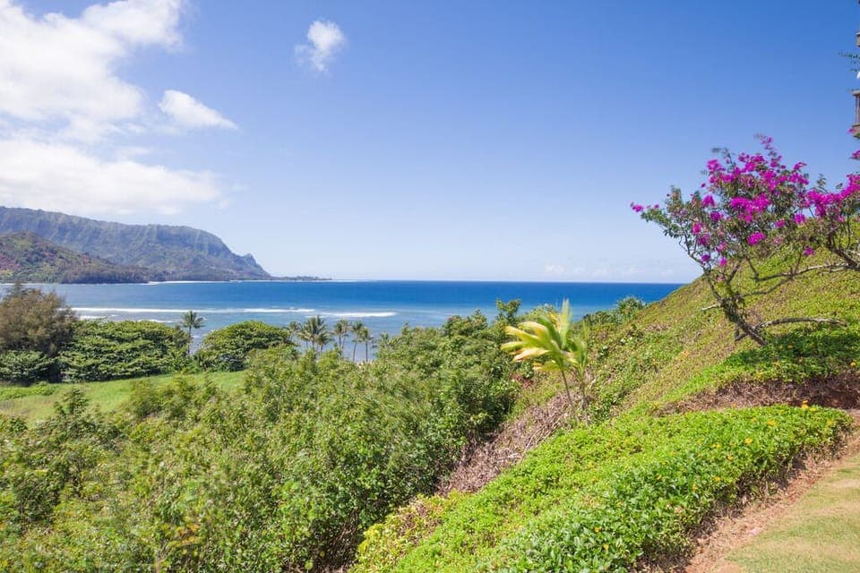 View of Hanalei Bay from The Hanalei Bay Resort