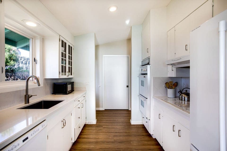 Cook up a great breakfast before heading out to explore.