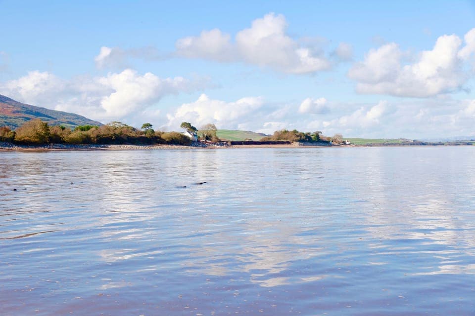 Right on the Solway Firth, the best kept secret in Scotland