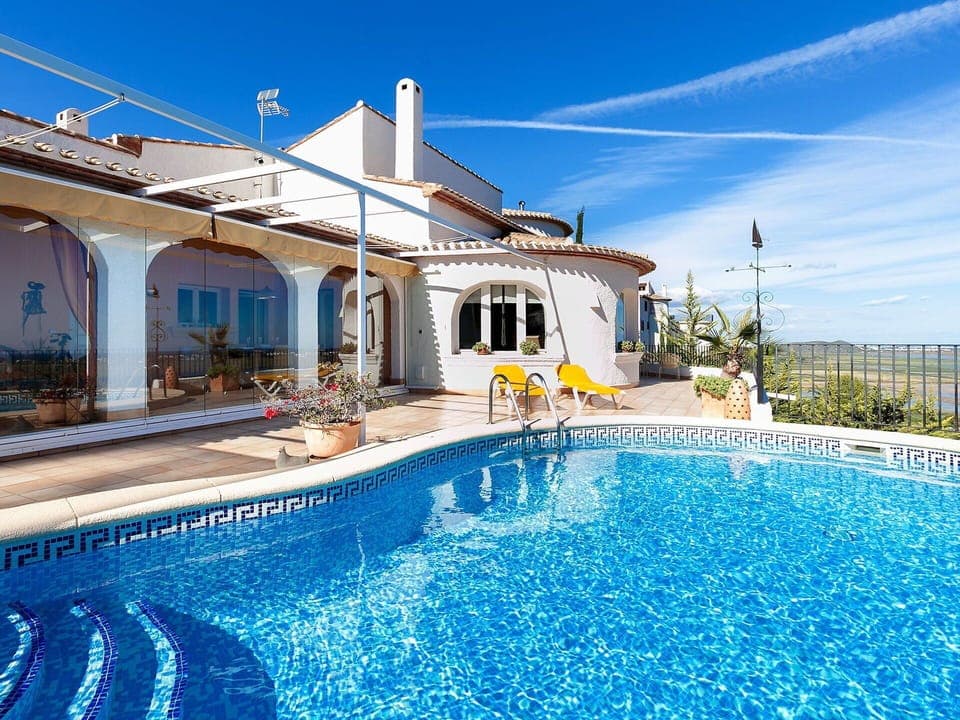 Swimming Pool, Property, Building, House, Real Estate, Sky, Azure, Villa, Vacation, Estate
