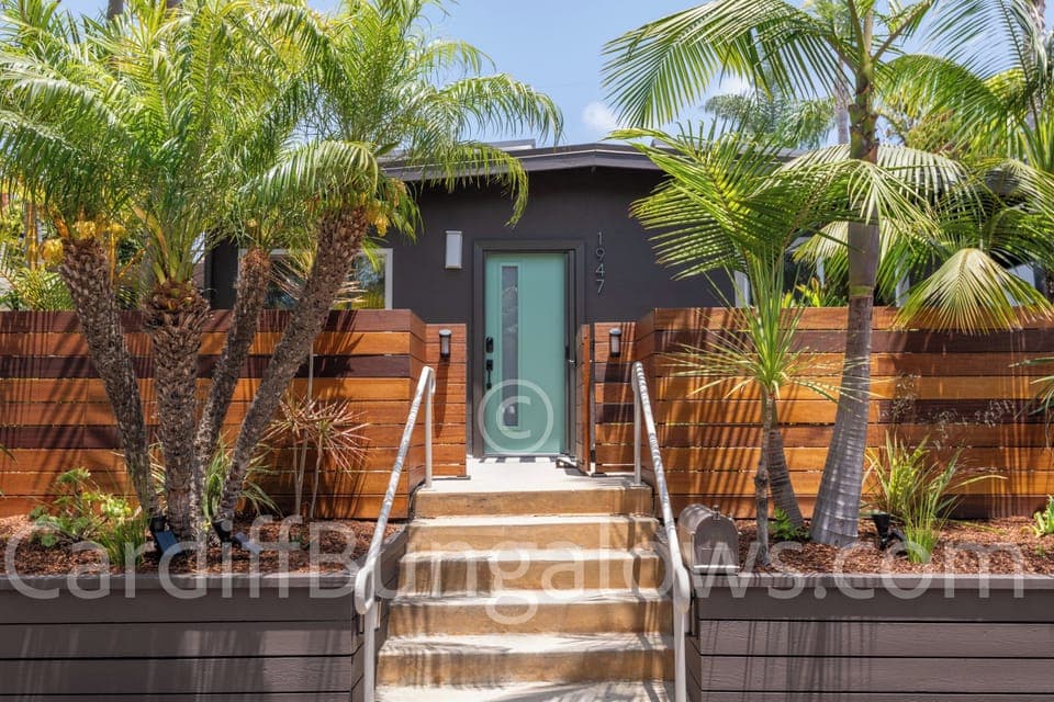 Welcome to the Front Bungalow our take on a modern beach Bungalow.