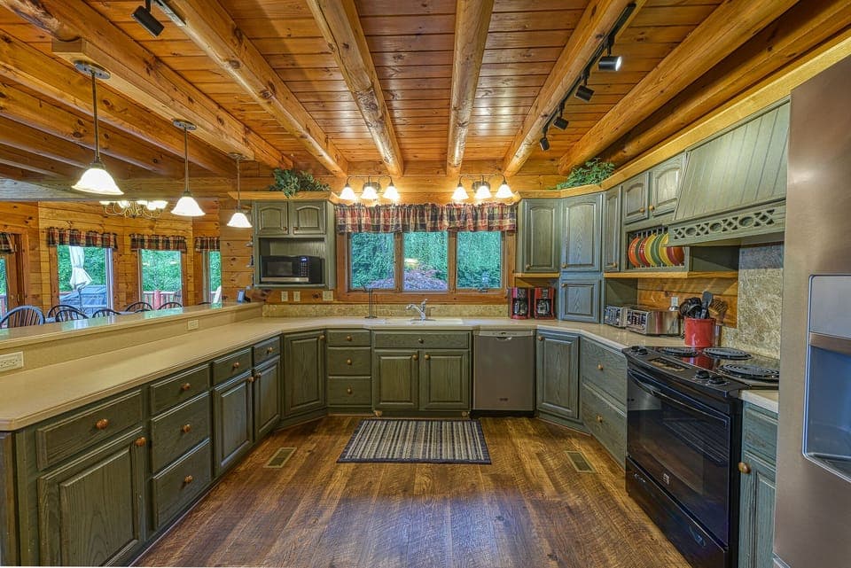 Oversized kitchen