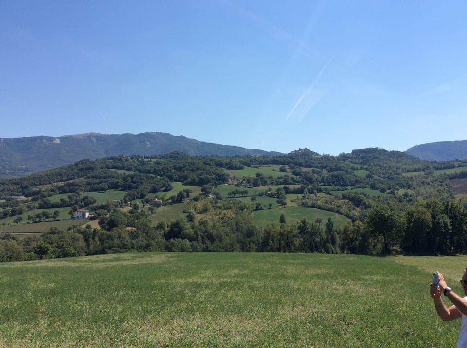 Pennabilli in the next valley - visited by the Dalai Lama and Tonino Guerra