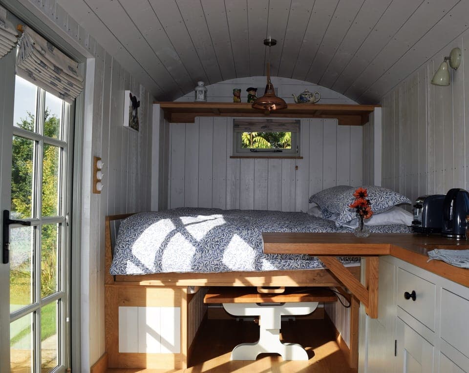 A fabulously comfy bed...