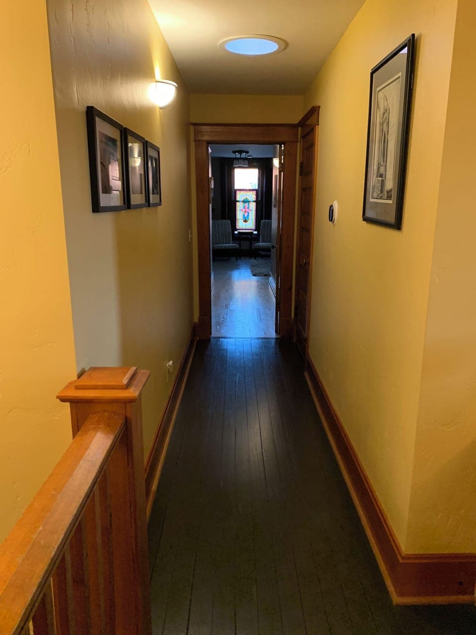 Hallway to Master Bedroom