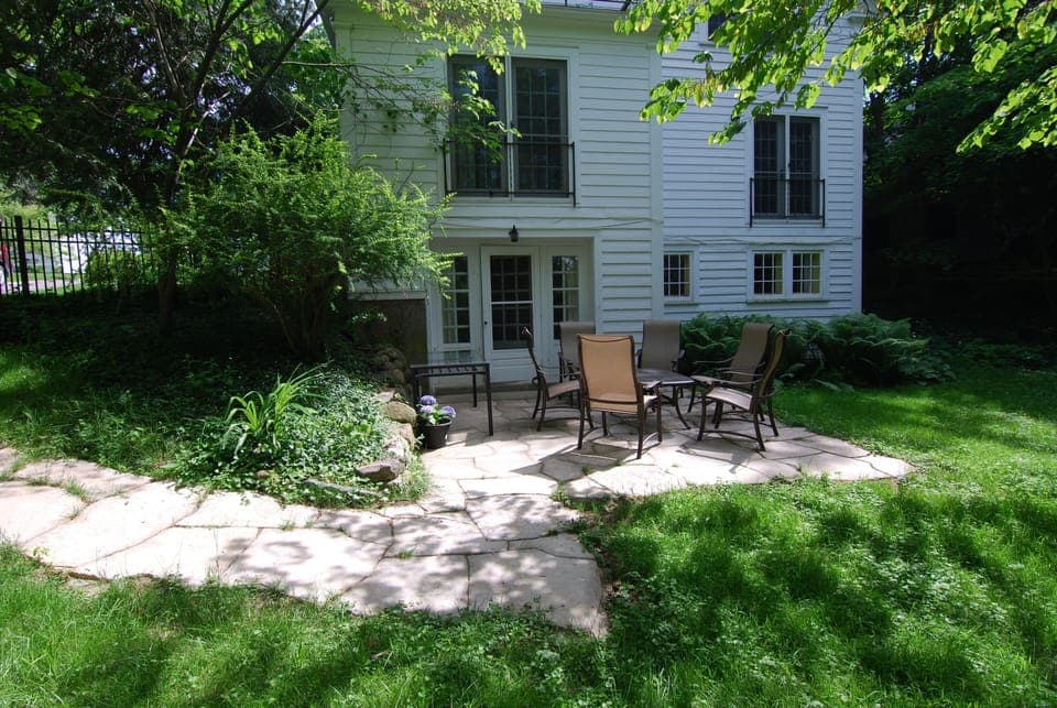 Patio and Entrance to Primary Bedroom