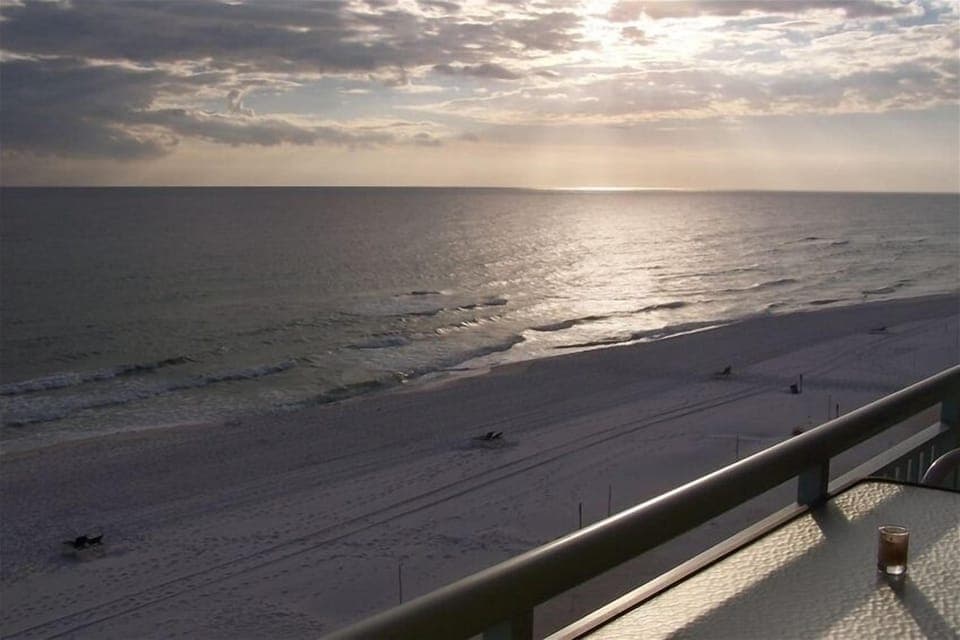 Beach View from wraparound balcony facing SW
