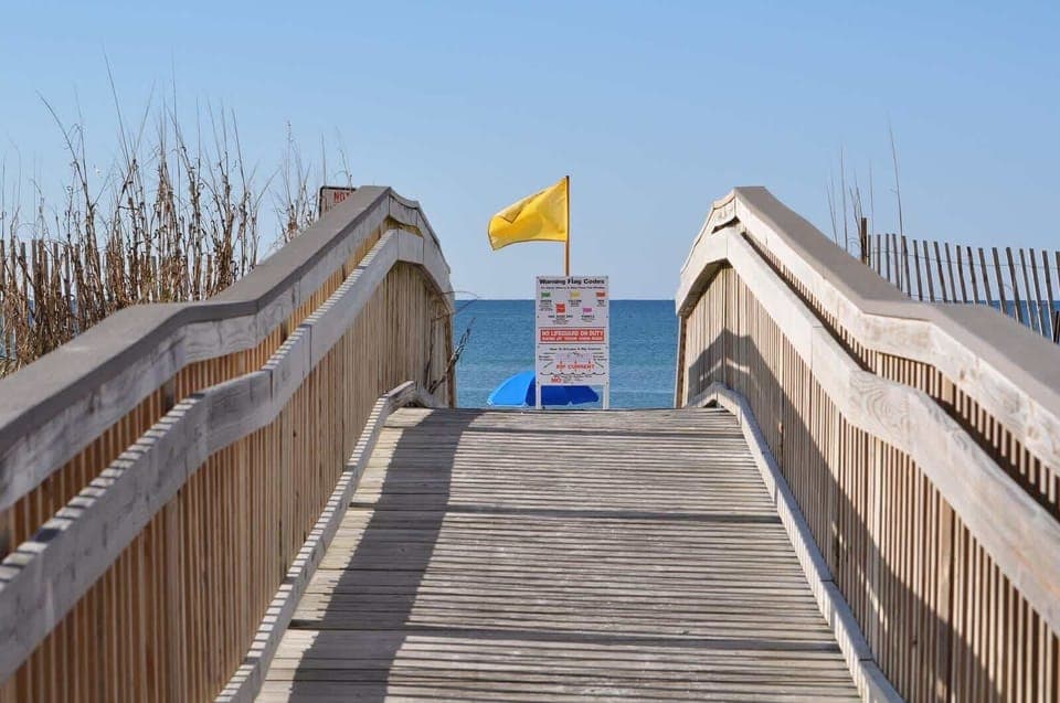 Beach access
