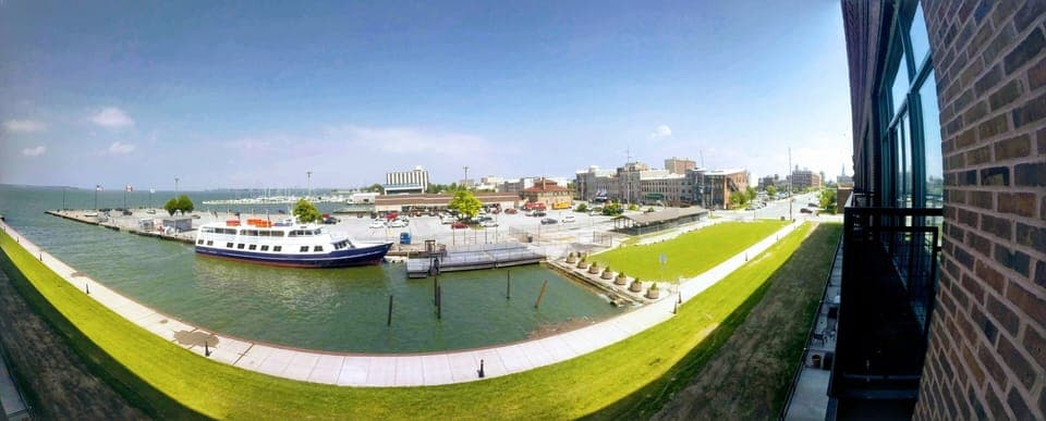 East View of Cedar Point fireworks during season!