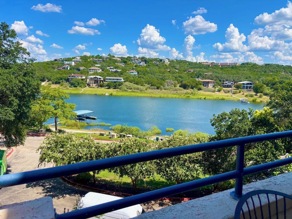 Lake View from Balcony