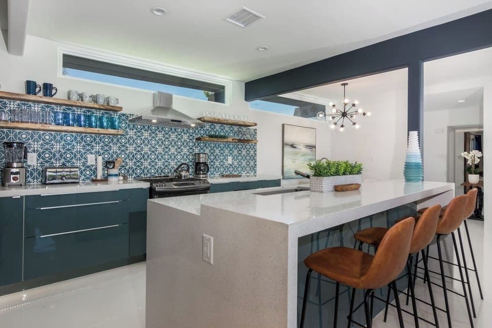 Kitchen with every ammenity