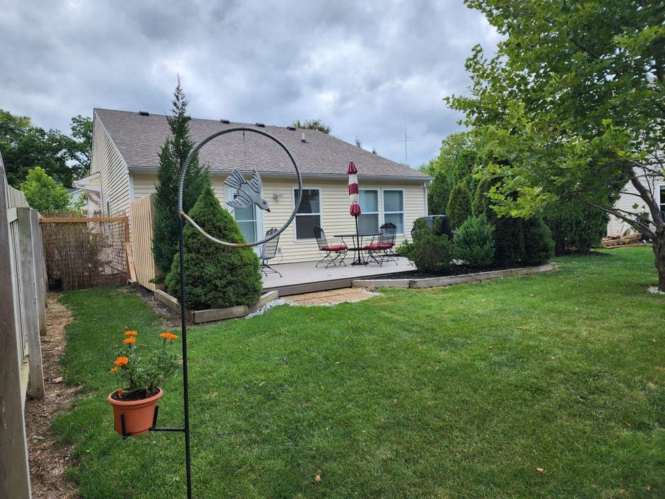 Welcome to our little house on the pond!
