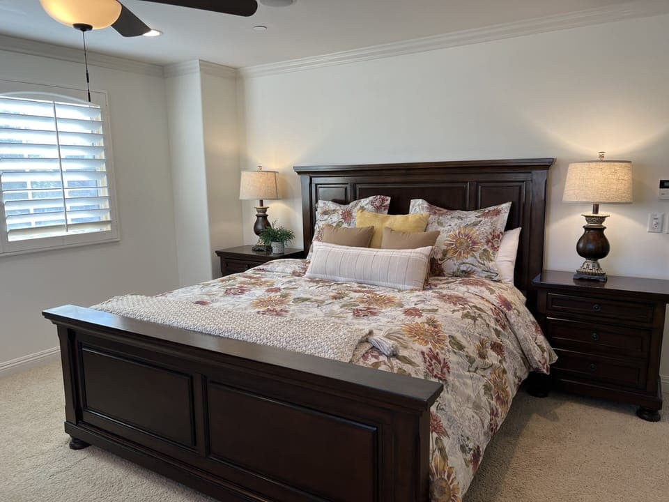 Upstairs Master Bedroom with ensuite view #2
